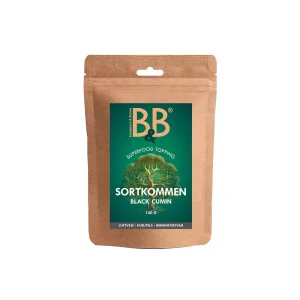 Sortkommen 100 g.