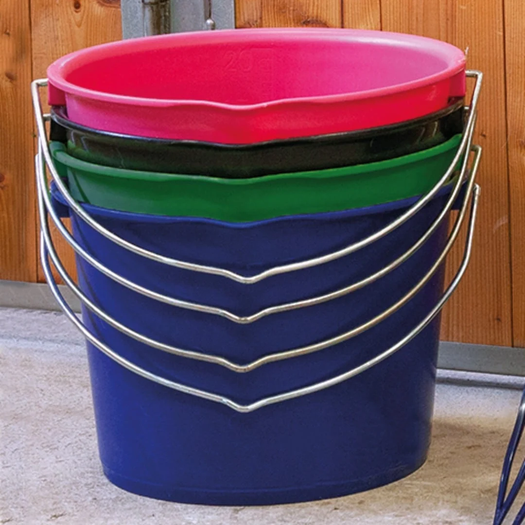 Spand 20 ltr. m/tud, fødevaregodk.