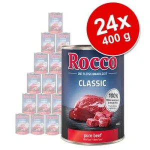 Sparepakke: 24 x 400 g Rocco Classic Blandet pakke