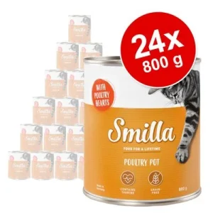 Sparepakke: 24 x 800 g Smilla Fjerkrægryde