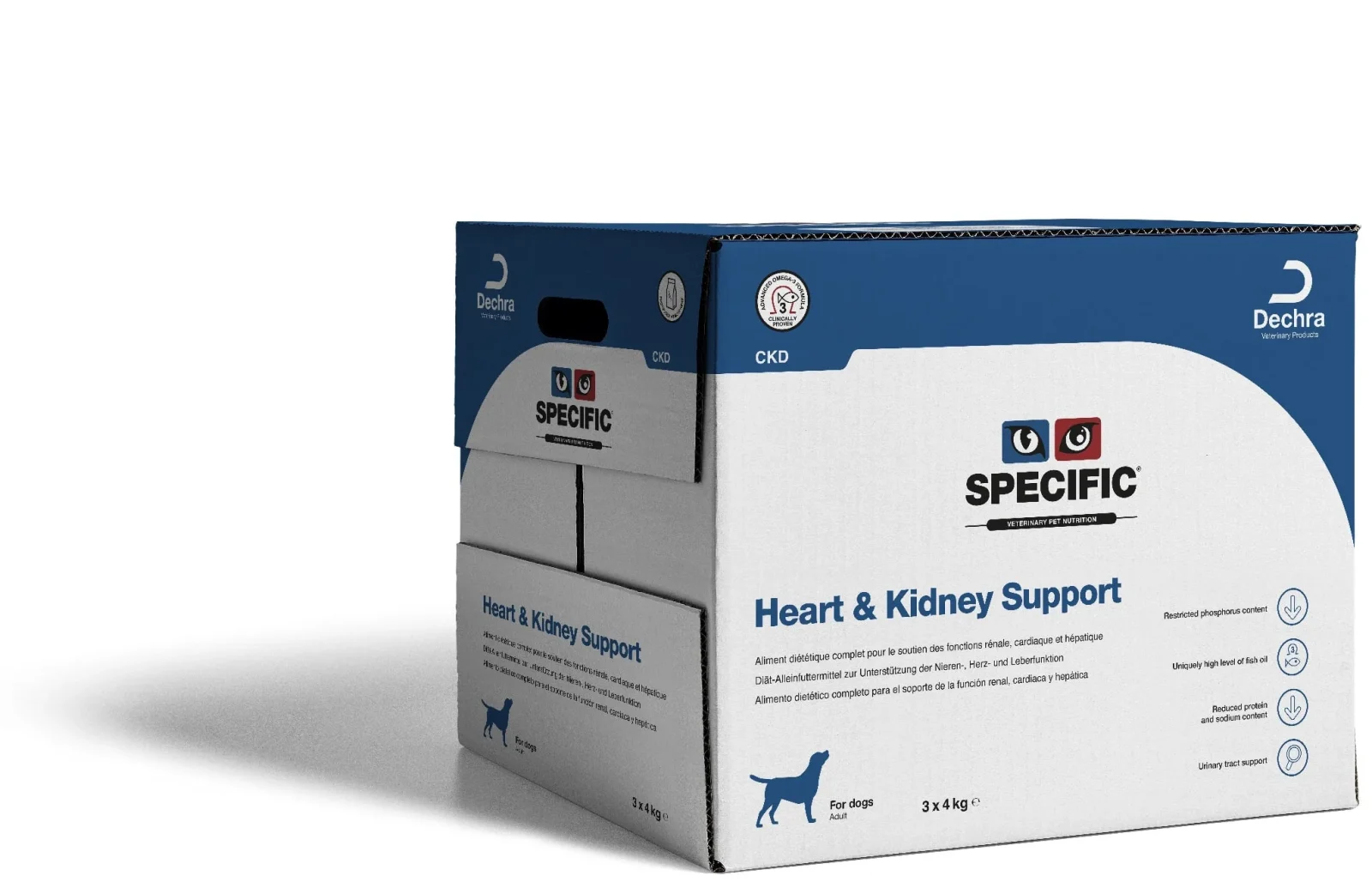 Specific CKD Heart & Kidney Support er hundefoder til med nedsat funktion i hjertet, nyrerne og / eller leveren - Image 2