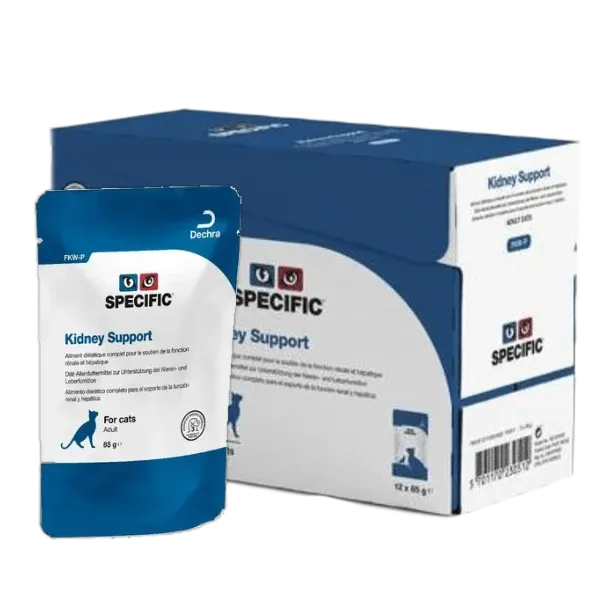 Specific FKW-P Kidney Support kattemad potionsposer på 12x85g | Støt nyre & lever
