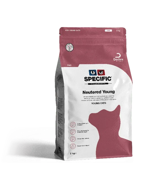 Specific FND Neutered Young - killingefoder til neutraliseret killinger fra Specific 2kg