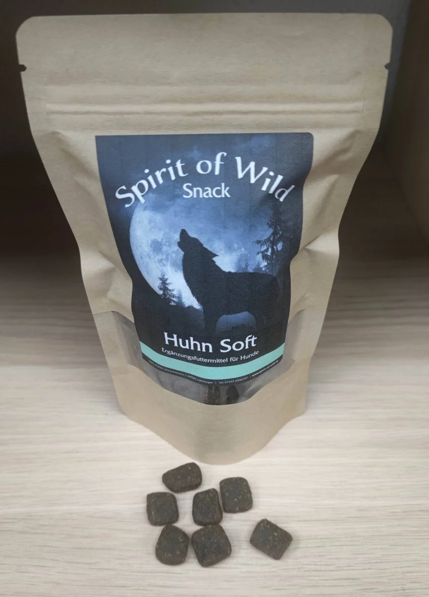 Spirit of Wild – Bløde godbidder m. Kylling – Kornfri – 150g