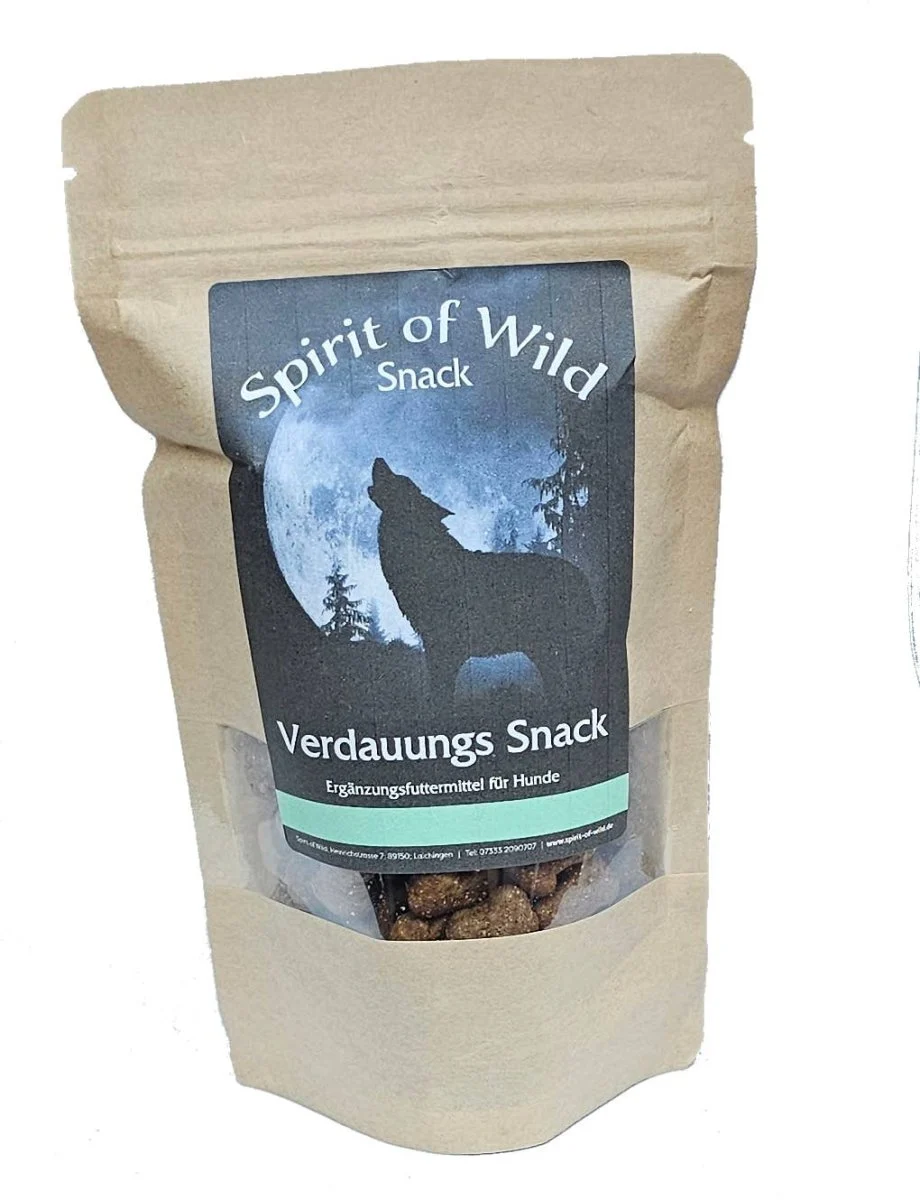 Spirit of Wild – Godbidder – Fordøjelse – Kornfri – 120g