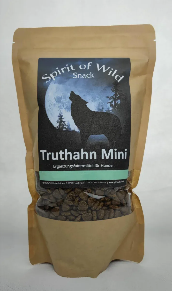 Spirit of Wild – Godbidder – Kalkun Mini – Kornfri – 150g