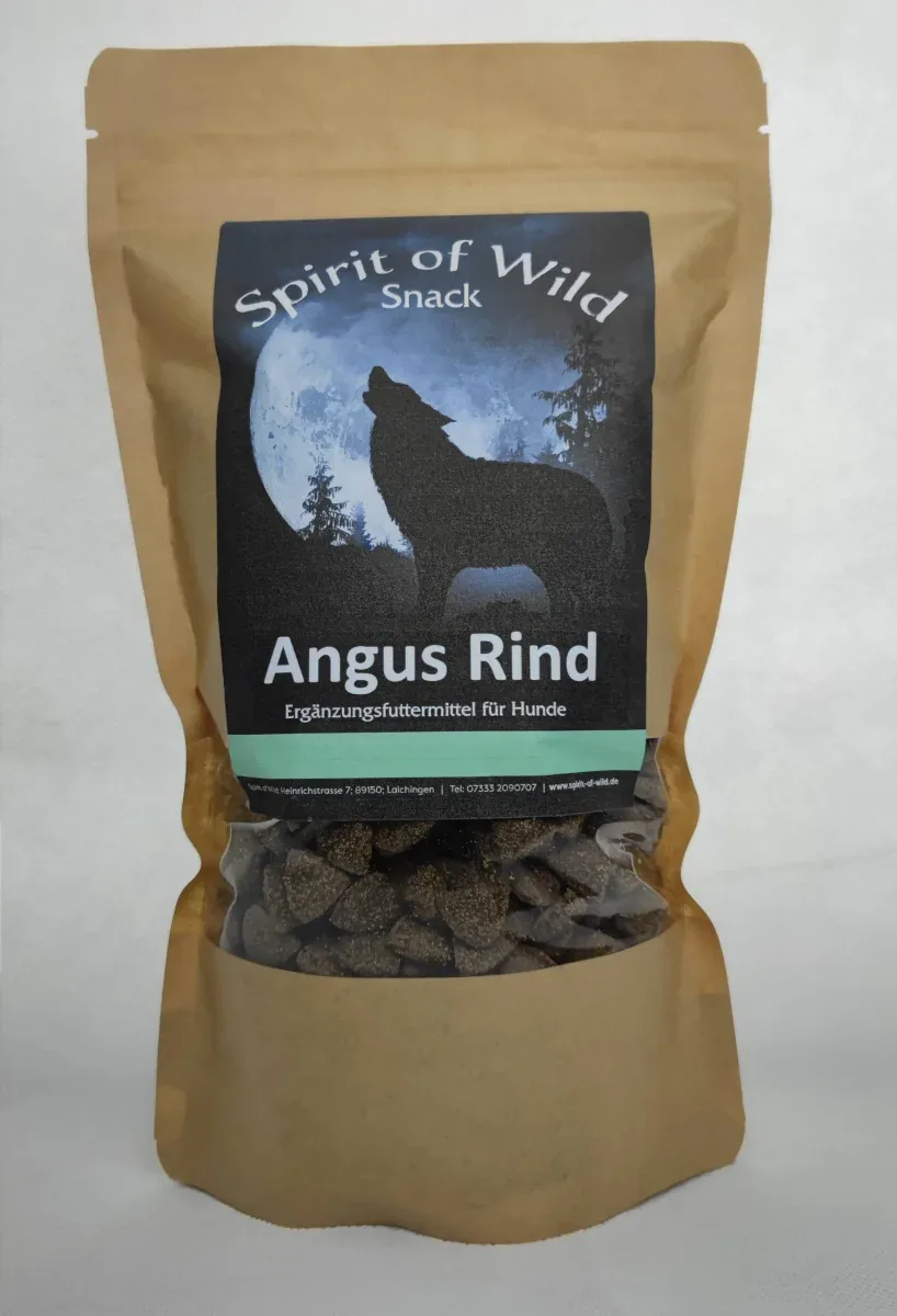 Spirit of Wild – Godbidder m. Angus oksekød – Kornfri – 150g