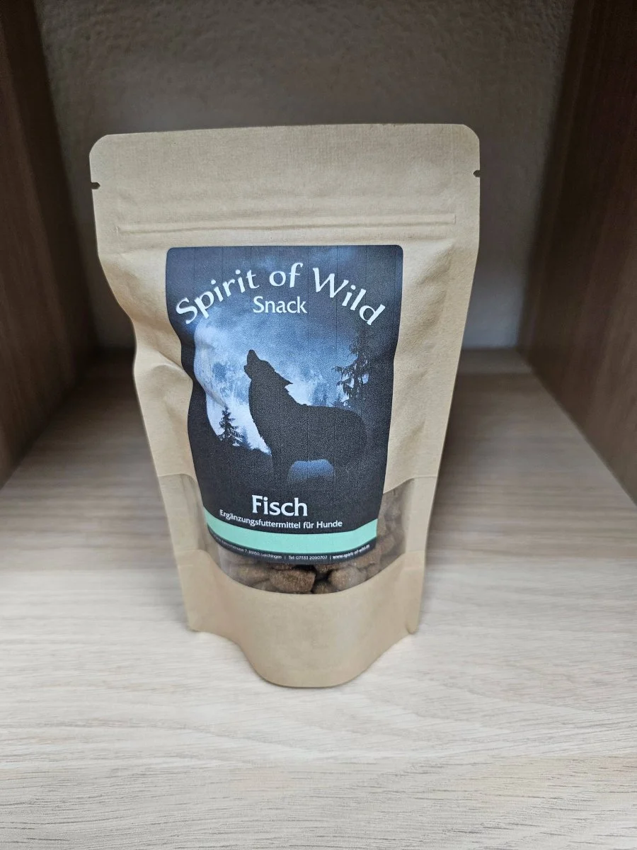 Spirit of Wild – Godbidder m. Fisk – Kornfri – 150g - Image 2