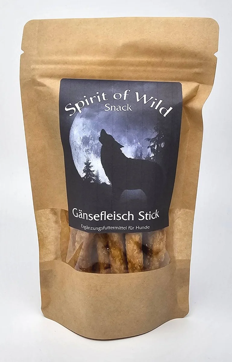 Spirit of Wild – Kødpinde m. Gås – Kornfri – 100g