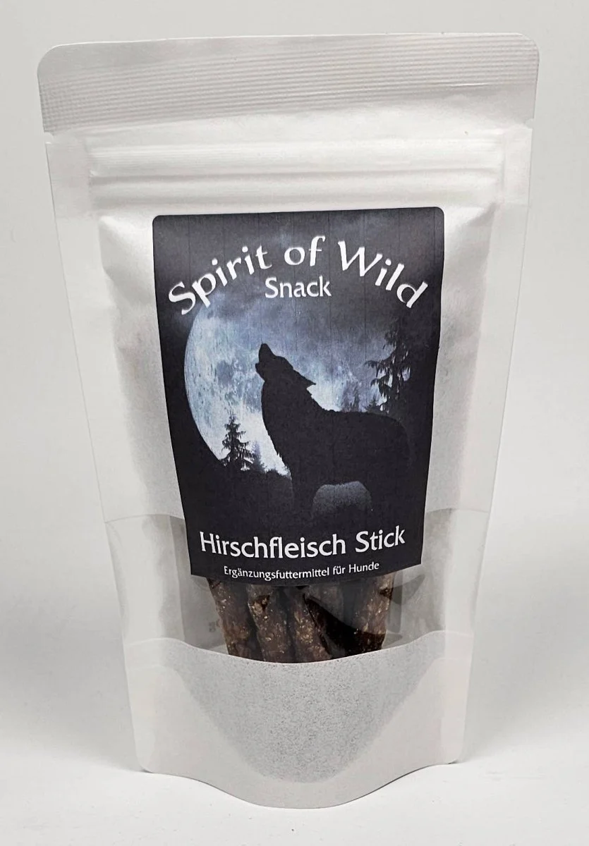 Spirit of Wild – Kødpinde m. Hjort – Kornfri – 100g
