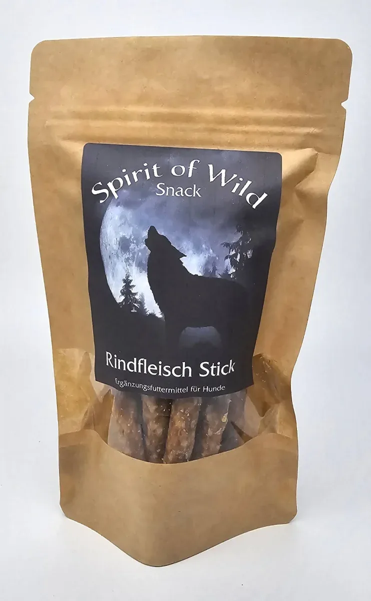 Spirit of Wild – Kødpinde m. Oksekød – Kornfri – 100g