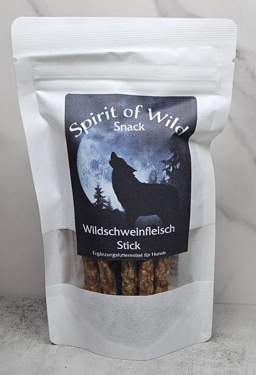 Spirit of Wild – Kødpinde m. Vildsvin – Kornfri – 100g - Image 2