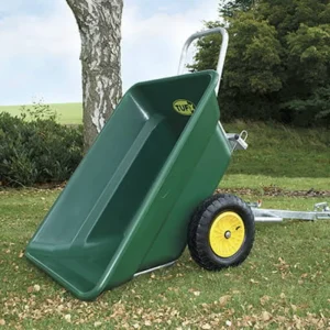 Staldkærre TUFX V.Galv/Plast 350 L