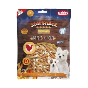 StarSnack BBQ Mini Wrapped Chicken 375 g