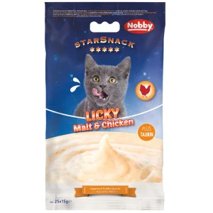 StarSnack LICKY Malt & Chicken, 25 x 15 g