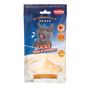 StarSnack LICKY Malt & Chicken, 5 x 15 g