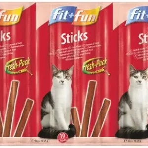 Sticks laks & forel 10 stk 50 g