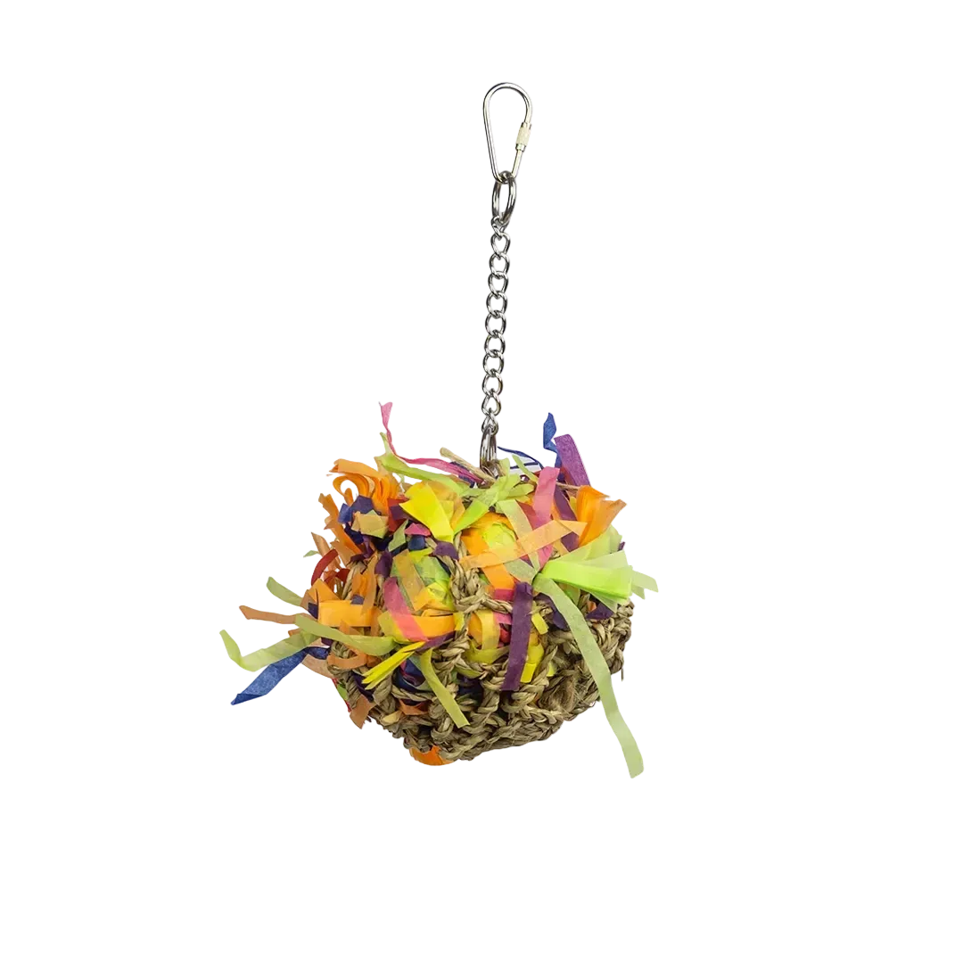 Super Shredding Ball Small | tilbehør til fuglebur til fugle