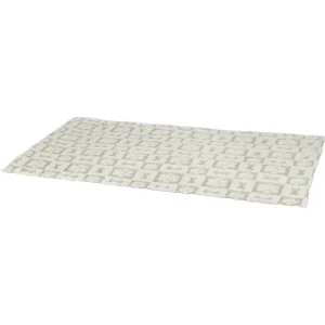 Tæppe geomatric paw 120x85cm beige