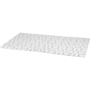 Tæppe geomatric paw 120x85cm grå
