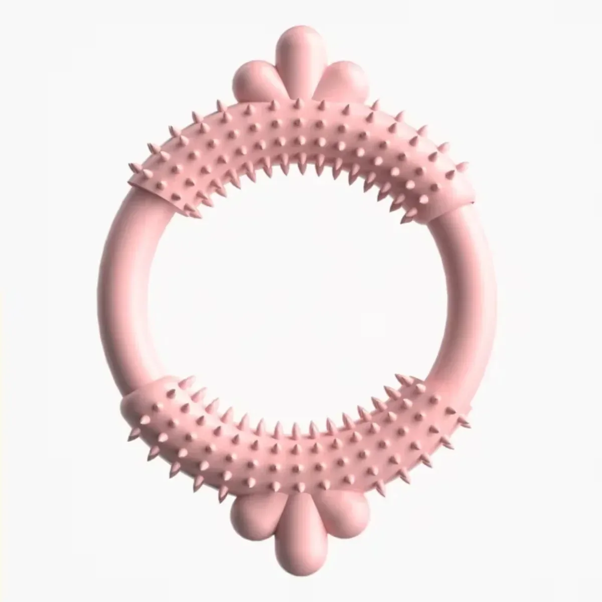Tandrensende Bidering i Gummi – Rosa