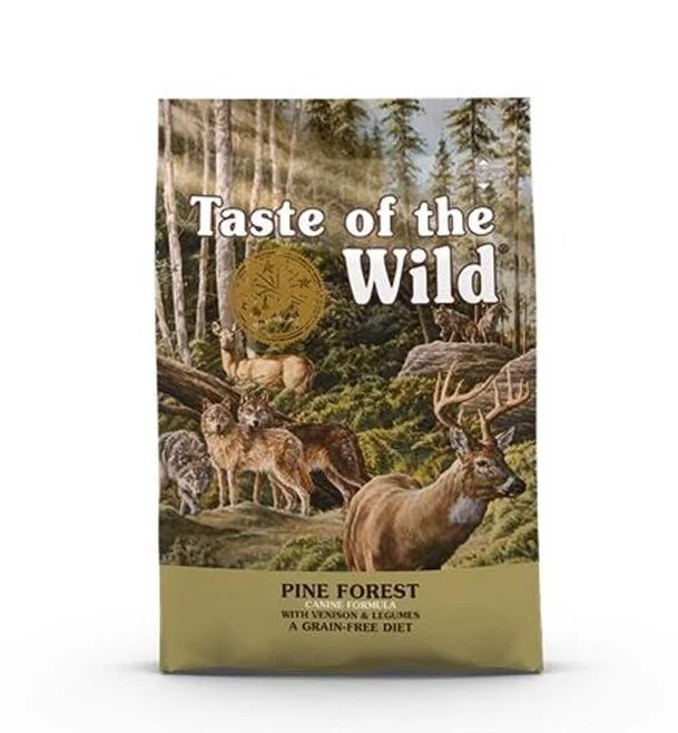 Taste of the Wild Pine Forest – Hjort og lam – 12,2kg