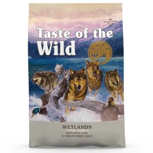 Taste of the Wild Wetlands – And, vagtel og kalkun – 12,2kg