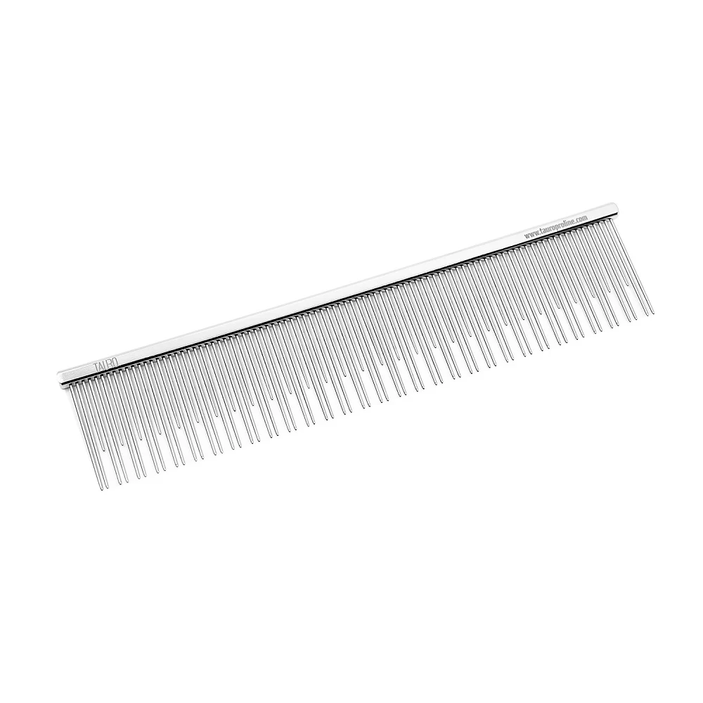 TAURO PRO LINE Comb Double Teeth M, 16.5 cm