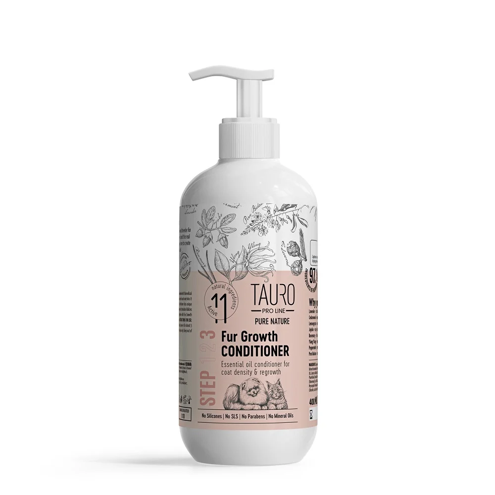 TAURO PRO LINE Pure Nature Fur Growth Conditioner 400 ml - Image 2