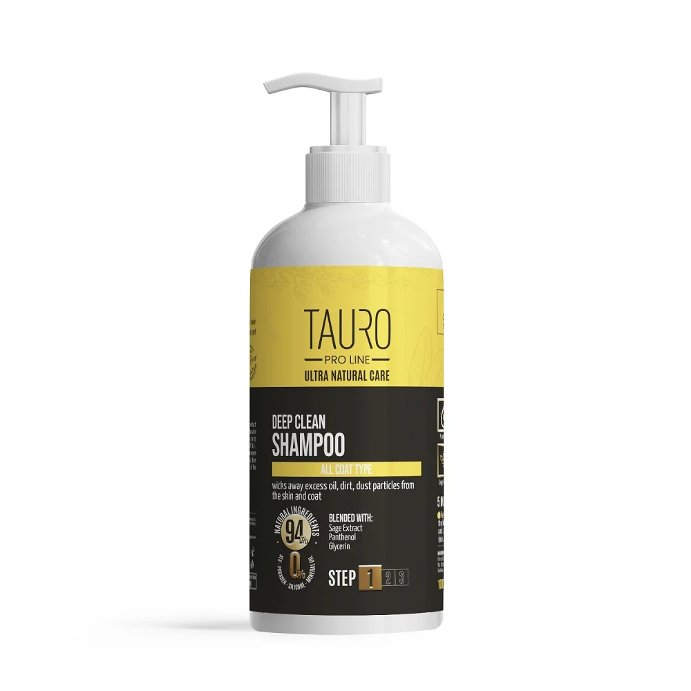 TAURO PRO LINE Ultra Natural Care Deep Clean Shampoo 1000 ml