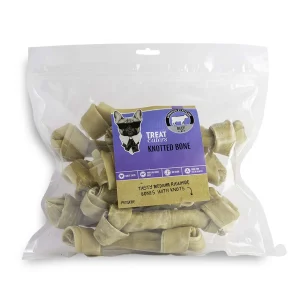 TE Knotted Bone natural 16 cm 10 pcs