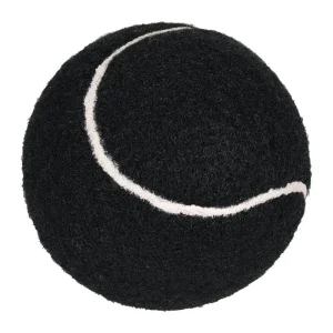 Tennisbold 6 cm sort