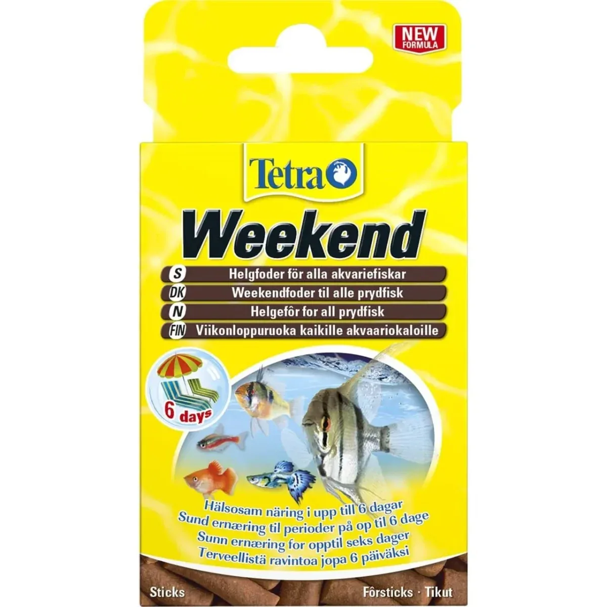 Tetra Weekend 20 tabl. Akvariefisk Foder