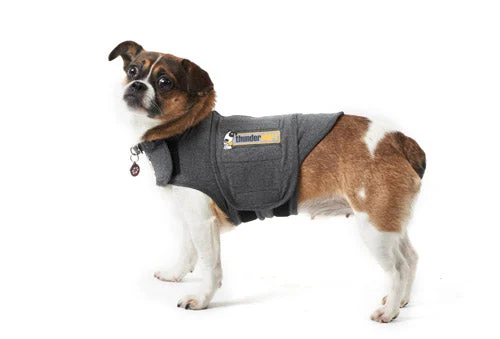 Thundershirt til hund medium 53-64 cm 12-18 kg grå