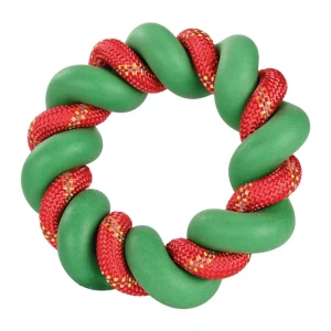 TPR legetøj m/reb julekrans XMAS 18 cm