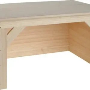 Trælade lys træ 49 x 26 x 34 cm