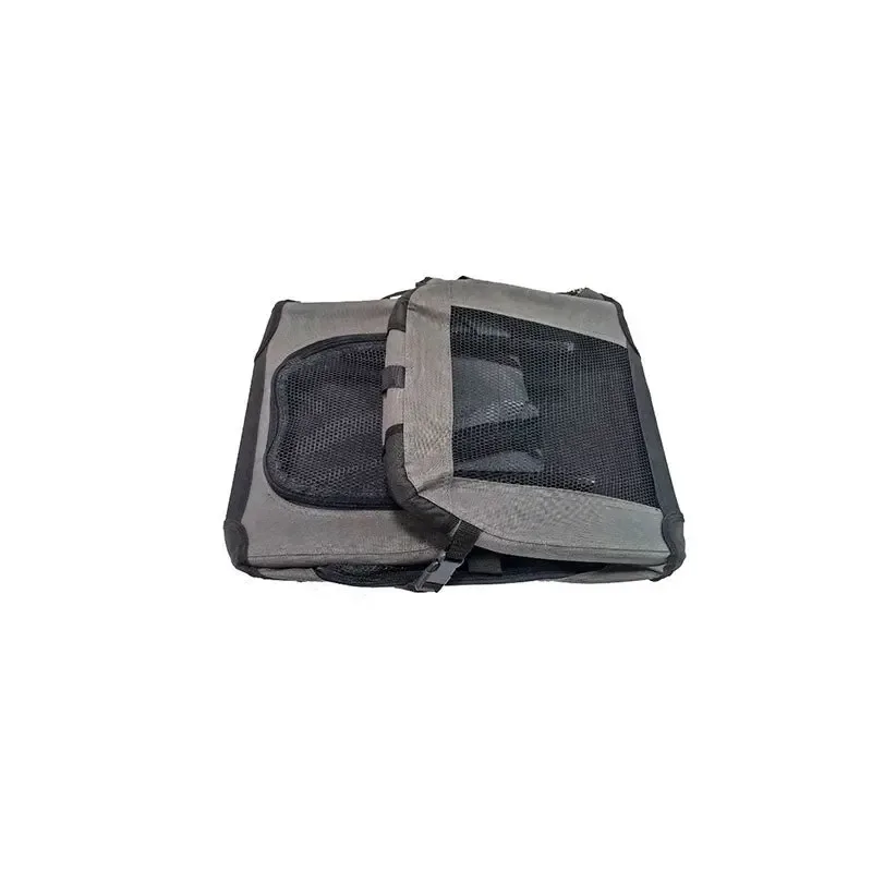 Transportbur Foldbar XL 81,3x58,4x58 cm grå - Image 2