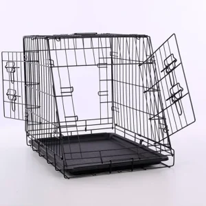 Transportbur skråM 77x48x55,5 cm sort
