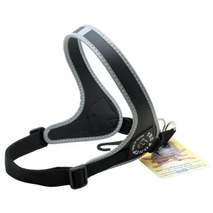 Tre Ponti Mini Hundesele Justerbar Sort – Komfortabel step-in sele