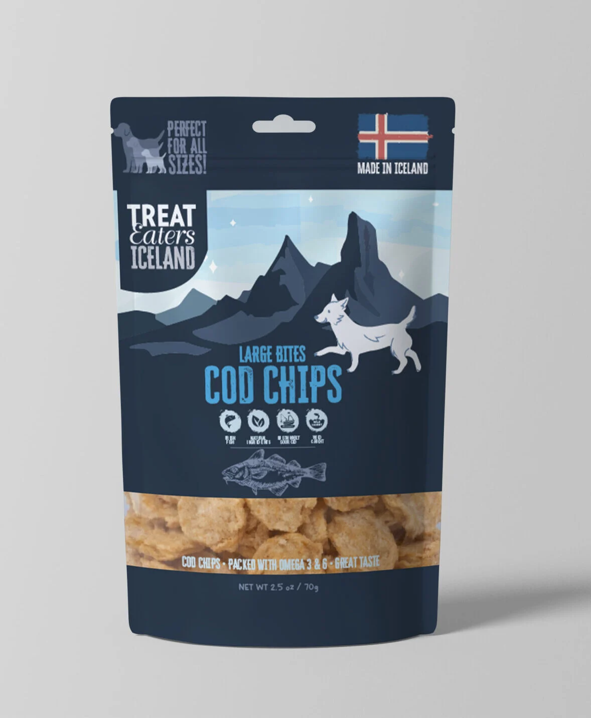 TreatEaters Iceland Large Bites Cod Chips