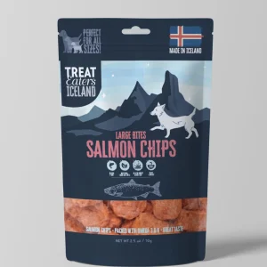 TreatEaters Iceland Large Bites Salmon Chips