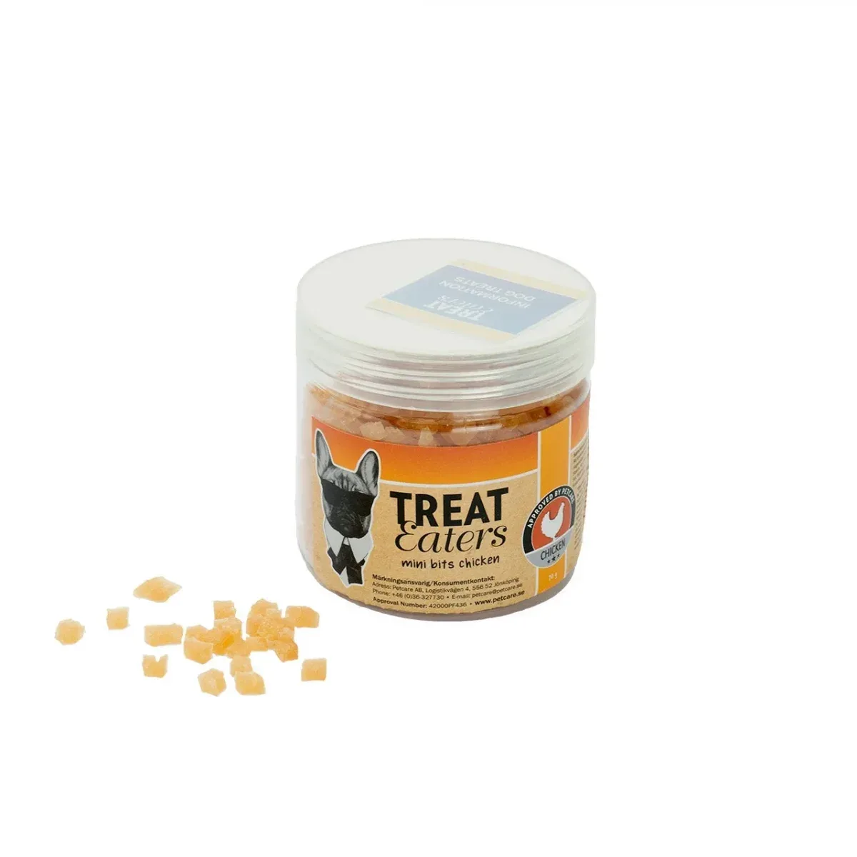 Treateaters – Mini bites m. kylling 70g