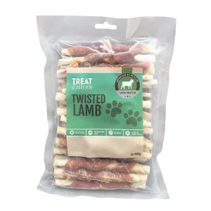 Treateaters – Twisted tyggeben m. lam (350g)