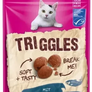 Triggles kattesnack med sej 40 g
