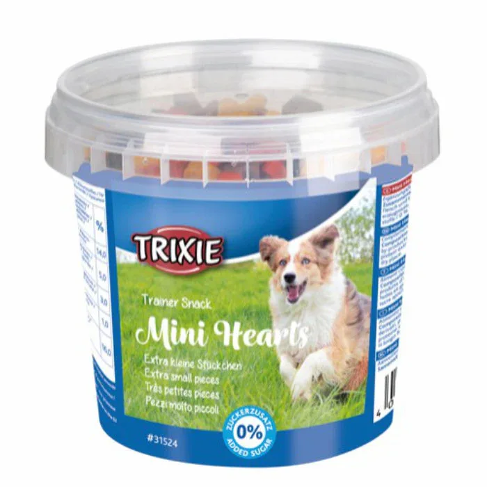 Trixie – Bløde godbidder – Mini snack Hjerter 200g.