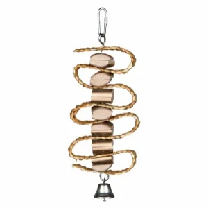 Trixie Fuglelegetøjs Naturligt Gnavertræ – Med Sisal – 21cm