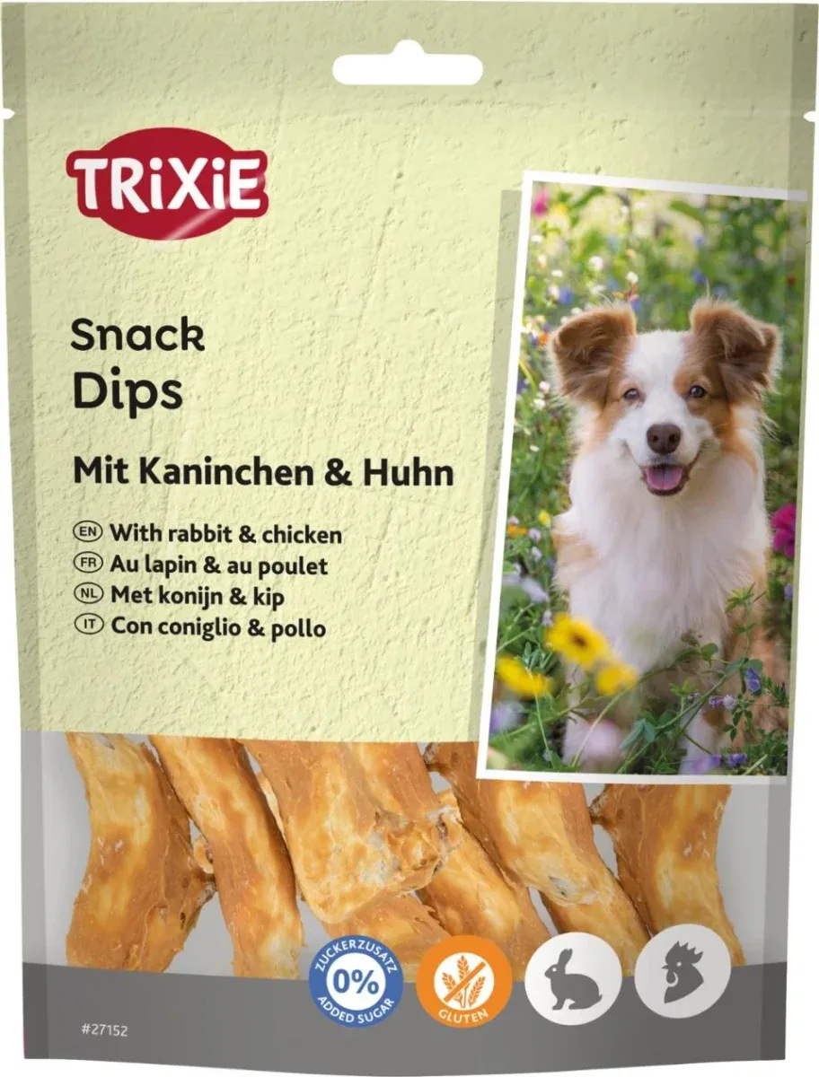 Trixie – Kaninben- og haler med kylling, 120g