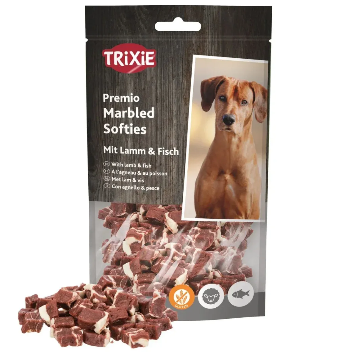 Trixie PREMIO Marbled Lamb Softies 100 g – Hundesnacks