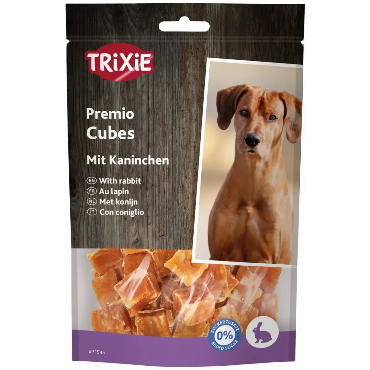 Trixie Premio Rabbit Cubes 100 g – Hundegodbidder med kanin