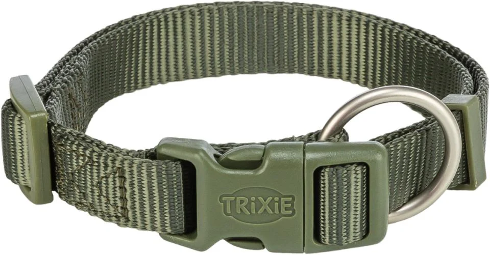 Trixie – Premium Halsbånd, olive green